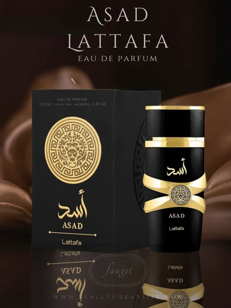 Perfume Árabe Masculino Asad Lattafa Eau de Parfum - 100ml